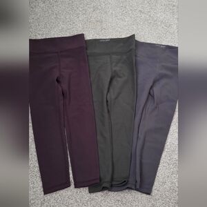 Little Bipsy Kids Leggings - Dark Purple, Charcoal, Slate